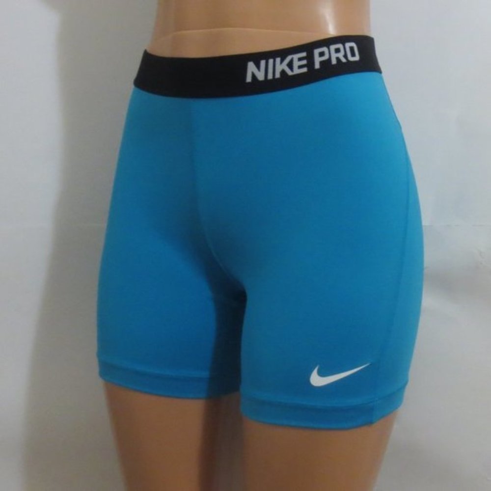 Nike Athletic Shorts Blue / Black L